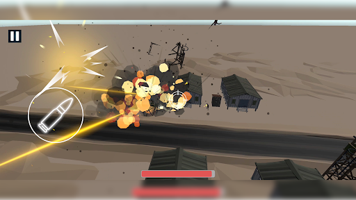 Android application Destructive airstrike shooter screenshort