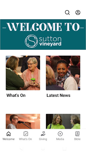 Android application Sutton Vineyard screenshort