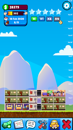 Android application Theme Hotel: Tycoon Manager screenshort