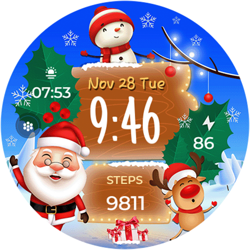 Seasonal Vibes - Wear Os Watch