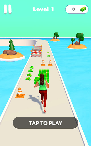 Android application Money Run Rich 3D Games screenshort