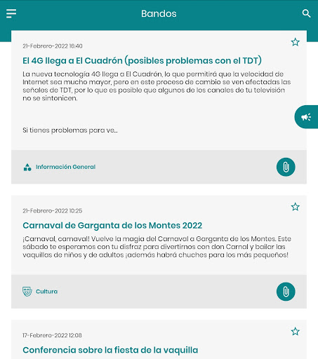Garganta de los Montes Informa Screen 3