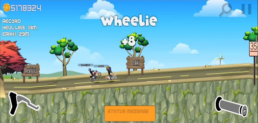 Screenshot 4 Wheelie King 2D - moto game android