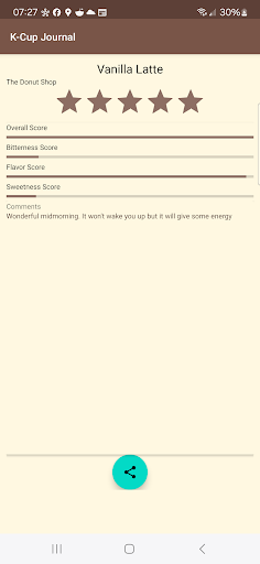 K-Cup Journal Screenshot 3 - AppWisp.com