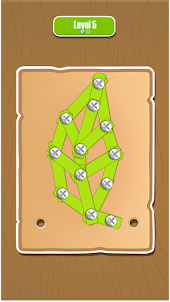 나무 너트 볼트 - 퍼즐 게임