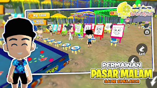 Simulator Game Pasar Malam 3D - Screenshot 1