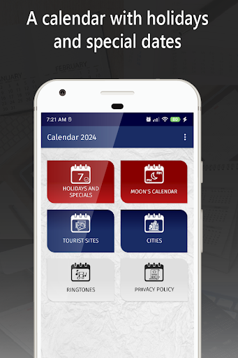 Android application cuba calendar 2024 screenshort