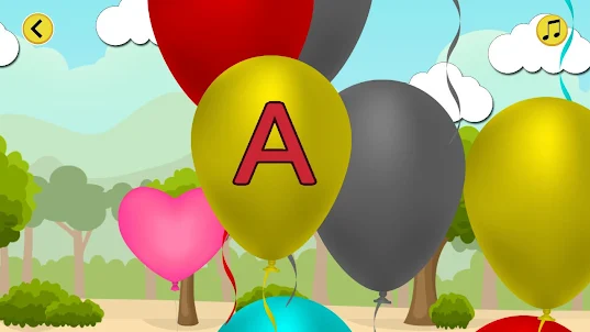 Balloon Pop English - Arabic