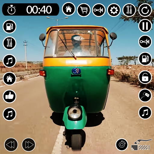 Tuk Tuk Rickshaw Driver 2023