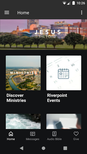 Android application Riverpoint Church Fort Worth screenshort