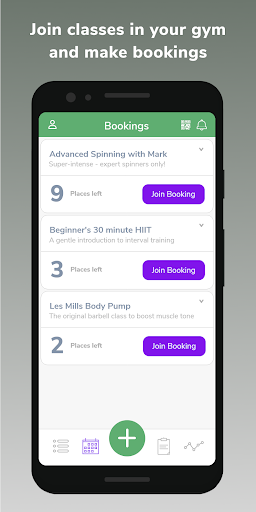 Android application The Fitness Mill Derby screenshort
