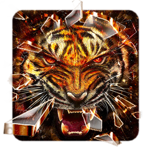 Fire Tiger Launcher Theme Live  Icon