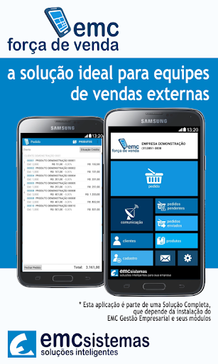 Android application EMC Força de Venda screenshort