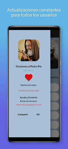 Oraciones al Padre Pío Screen 3