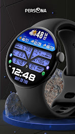 Digital Watch Face PER46 poster 24