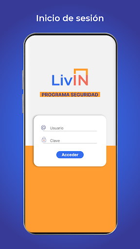 Android application Livin - seguridad screenshort