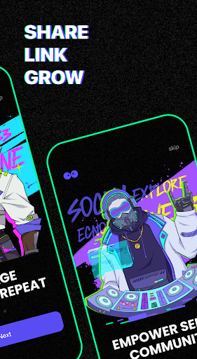 Pop Social: Web3 Create & Earn Screen 2
