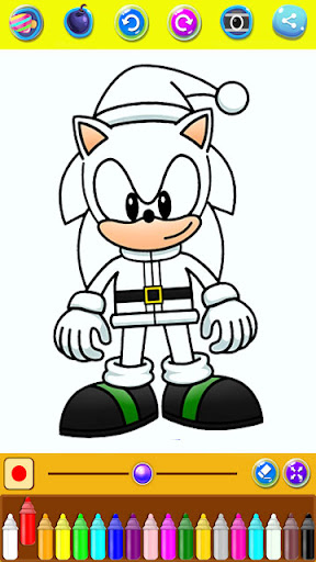 Soni Coloring Hedgehog HQ Boom