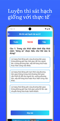 Học bằng lái xe máy 2024 Screen 3