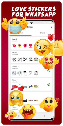 romantic lovely wastickers Screen 2