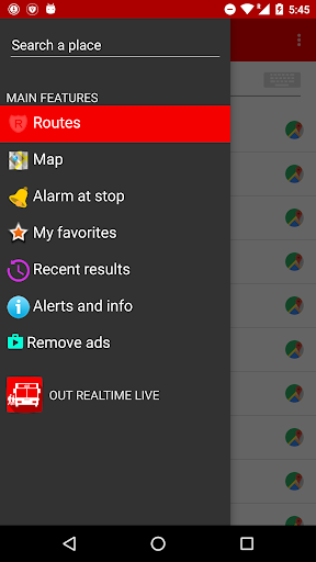 Android application OUT Realtime Live - City of Ox screenshort