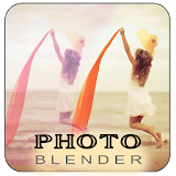 Photo Blender with Blue Effect icon