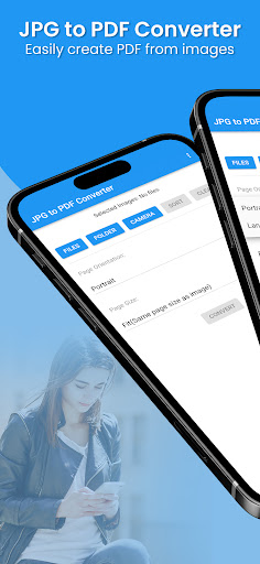 Android application JPG to PDF Converter screenshort