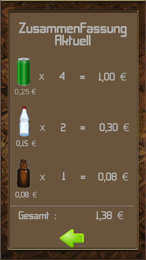 Pfandflaschen Screen 3