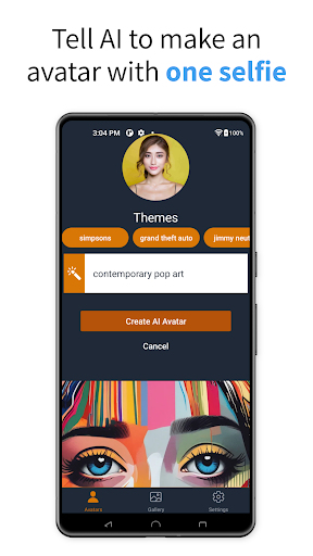 Android application Slidebits screenshort