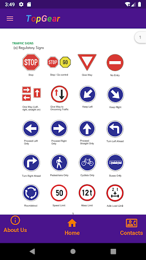 TopGear Driving School Screen 3