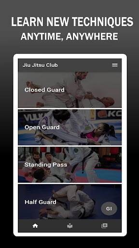 Android application Jiu Jitsu Club screenshort