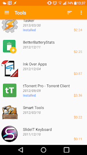 Purchased Apps (Reinstall your Screenshot