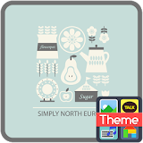 simply north europe 카카오톡 테마 icon