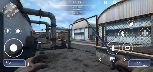 Android application Arsenal 3D Multiplayer Shooter screenshort