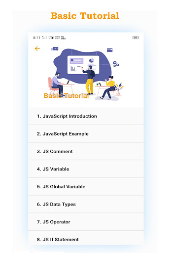 Learn Javascript Screen 2