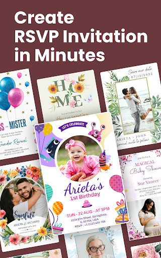Invitation Maker + RSVP - Art & Design - apps