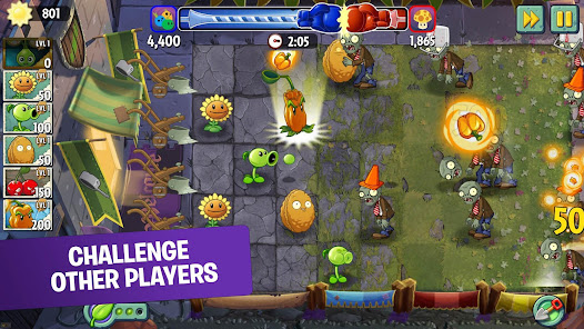 Plants vs Zombies 2 v10.5.1 MOD APK (Menu, Unlimited Coins Unlimited Gems) Gallery 3