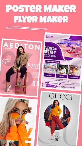 Android application Poster Maker - Flyer Maker App screenshort