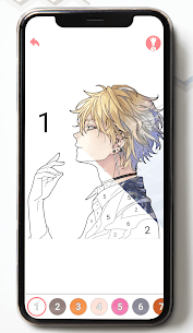 Anime Paint By Number 1