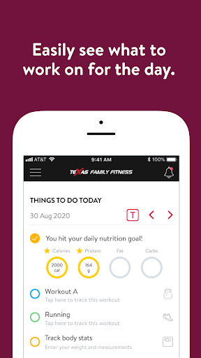 Screenshot of TX Family Fitness