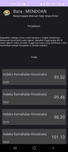 Bara-Mendoan Screen 2