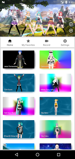 Dream Dancer MMD Live AR Screen 3