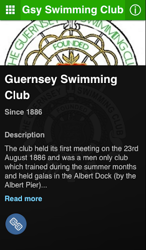 Guernsey Swimming Club Screen 2