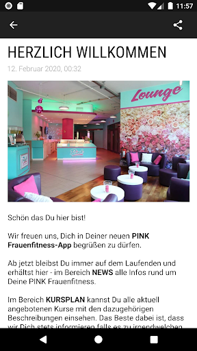 PINK Frauen Fitness Screen 2
