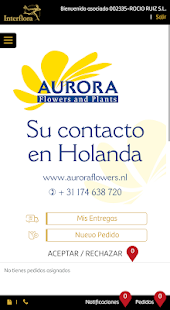 Interflora portal floristas (E Screenshot