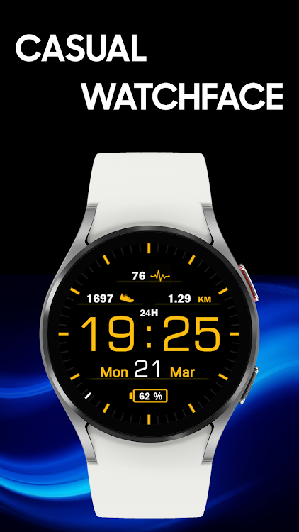 Casual Watchface AKM Wear OS - New - (Android)