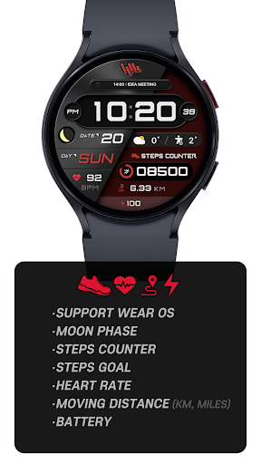 SamWatch Color Metal B Screen 2
