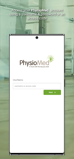 Android application PhysioMed screenshort