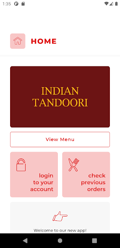 Android application Indian Tandoori ML1 screenshort