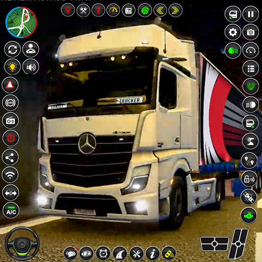 US Truck Driving 3D Truck Game logo